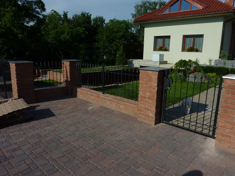 Kovaný plot - Veselí nad Moravou